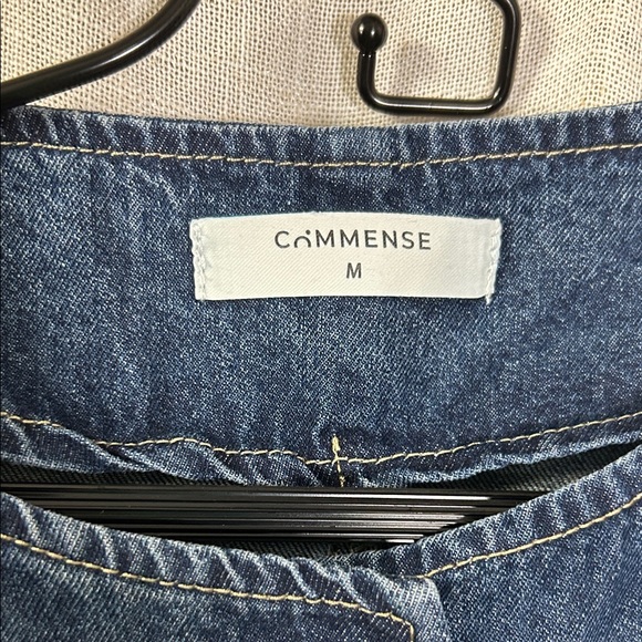 Commense Blue Denim Vest - Picture 3 of 11